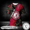 Alabama Crimson Tide All Over Print T-Shirt Sport Style Keep Go On  – NCAA