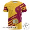 Arizona State Sun Devils All Over Print T-Shirt Sport Style Logo  – NCAA