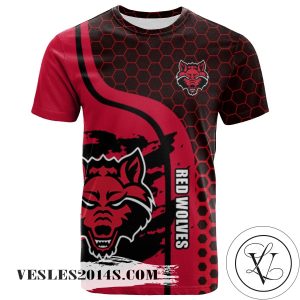 Arkansas State Red Wolves All Over Print T-Shirt My Team Sport Style – NCAA