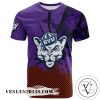 BYU Cougars All Over Print T-Shirt Men’s Basketball Net Grunge Pattern – NCAA