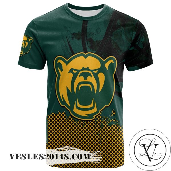 Baylor Bears All Over Print T-Shirt Men’s Basketball Net Grunge Pattern – NCAA