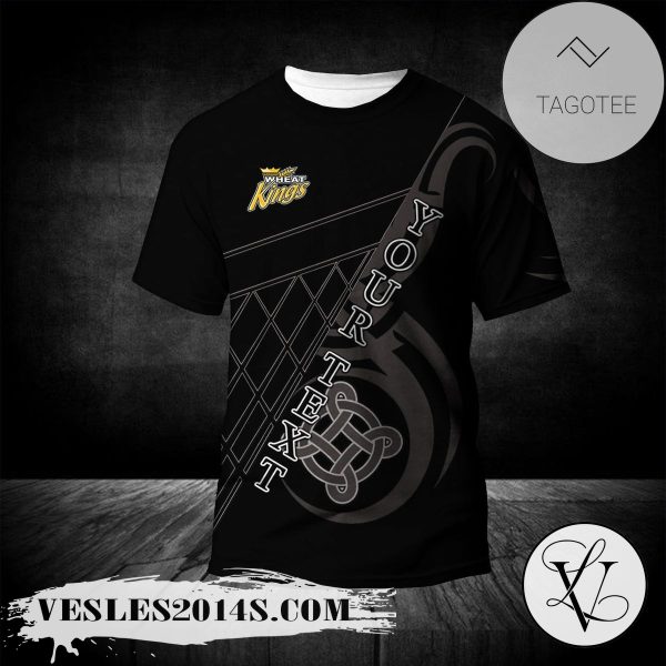 Brandon Wheat Kings T-Shirt Celtic Custom Text  – CA HOCKEY