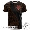 Brown Bears All Over Print T-Shirt Polynesian  – NCAA