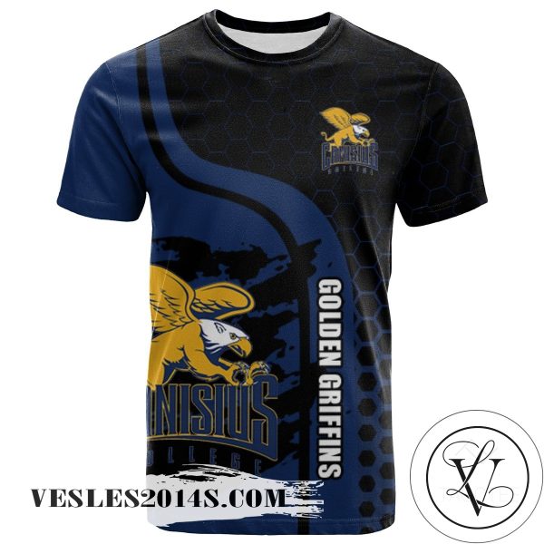 Canisius Golden Griffins All Over Print T-shirt My Team Sport Style – NCAA