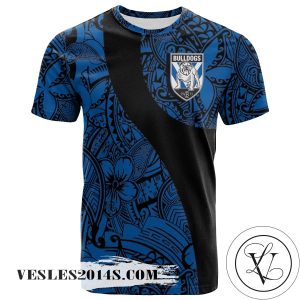 Canterbury-Bankstown Bulldogs All Over Print T-shirt Polynesian   – NRL