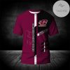 Central Michigan Chippewas Personalized Custom Text All Over Print T-shirt  – NCAA