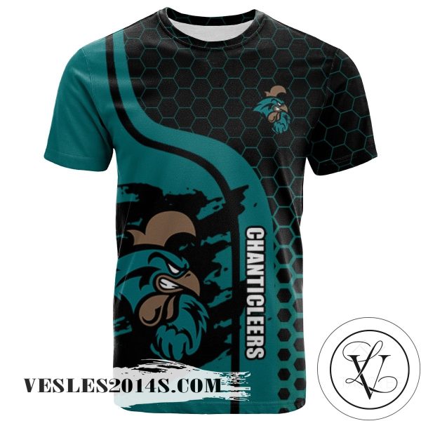 Coastal Carolina Chanticleers All Over Print T-shirt My Team Sport Style – NCAA