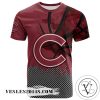 Colgate Raiders All Over Print T-shirt Men’s Basketball Net Grunge Pattern – NCAA