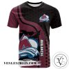 Colorado Avalanche All Over Print T-shirt My Team Sport Style – NHL