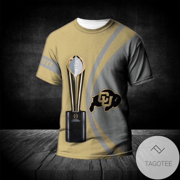 Colorado Buffaloes All Over Print T-shirt 2022 National Champions Legendary – NCAA