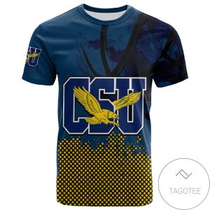 Coppin State Eagles All Over Print T-shirt Men’s Basketball Net Grunge Pattern – NCAA