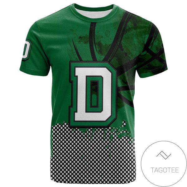 Dartmouth Big Green All Over Print T-shirt Men’s Basketball Net Grunge Pattern – NCAA