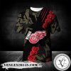 Detroit Red Wings All Over Print T-shirt Sport Style Keep Go on – NHL