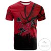 Eastern Washington Eagles All Over Print T-shirt Men’s Basketball Net Grunge Pattern – NCAA