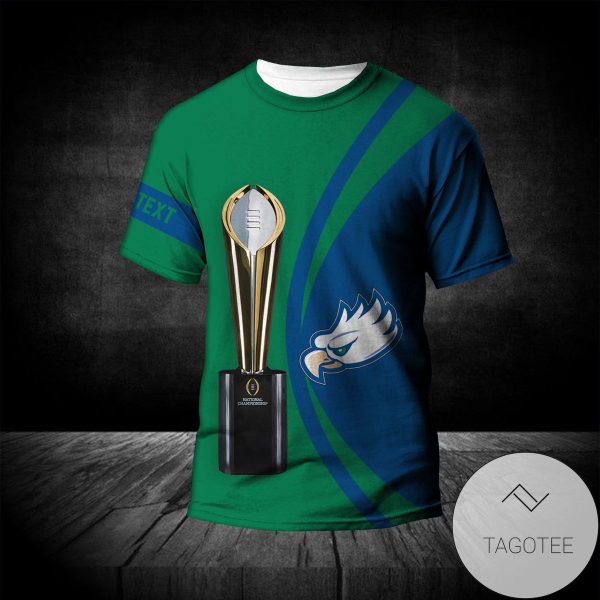 Florida Gulf Coast Eagles All Over Print T-shirt 2022 National Champions Legendary – NCAA