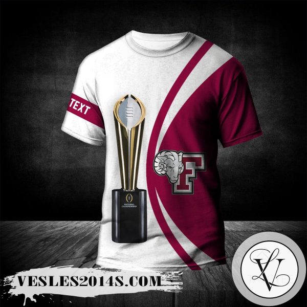 Fordham Rams All Over Print T-shirt 2022 National Champions Legendary – NCAA