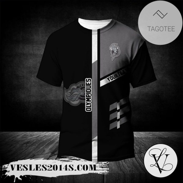 Gatineau Olympiques T-Shirt Personalized Custom Text  – CA HOCKEY