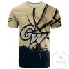 George Washington Colonials All Over Print T-shirt Men’s Basketball Net Grunge Pattern – NCAA