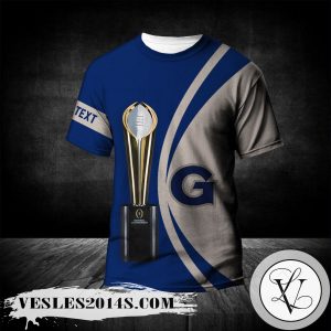 Georgetown Hoyas All Over Print T-shirt 2022 National Champions Legendary – NCAA