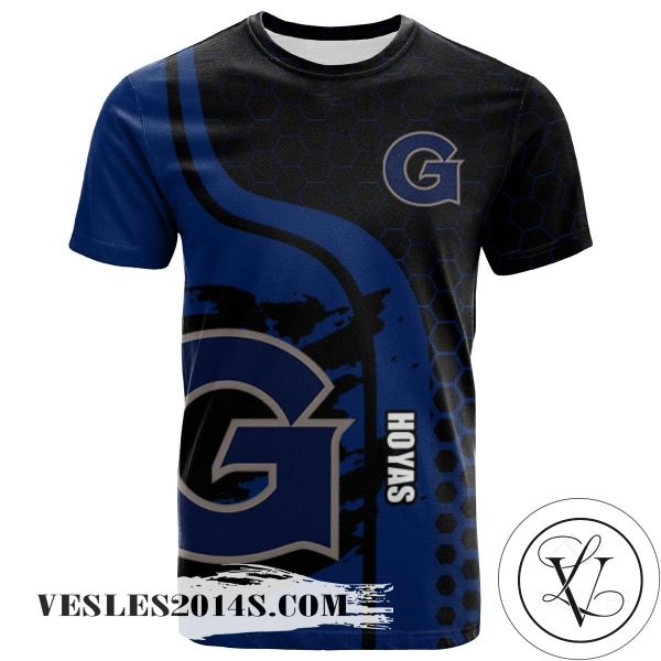 Georgetown Hoyas All Over Print T-shirt My Team Sport Style – NCAA