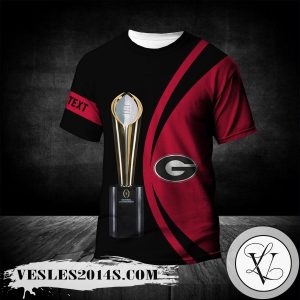 Georgia Bulldogs All Over Print T-shirt 2022 National Champions Legendary – NCAA