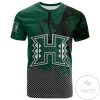 Hawaii Rainbow Warriors All Over Print T-shirt Men’s Basketball Net Grunge Pattern – NCAA