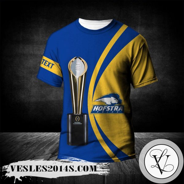 Hofstra Pride All Over Print T-shirt 2022 National Champions Legendary – NCAA