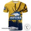 Hofstra Pride All Over Print T-shirt Men’s Basketball Net Grunge Pattern – NCAA