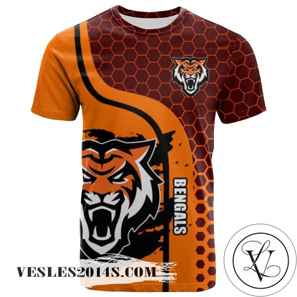 Idaho State Bengals All Over Print T-shirt My Team Sport Style – NCAA