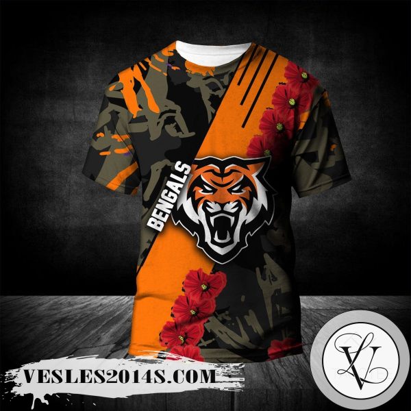 Idaho State Bengals All Over Print T-shirt Sport Style Keep Go on – NCAA