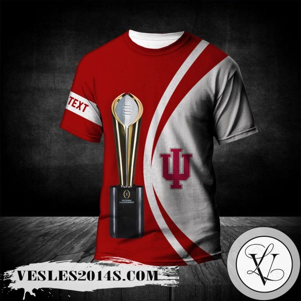 Indiana Hoosiers All Over Print T-shirt 2022 National Champions Legendary – NCAA