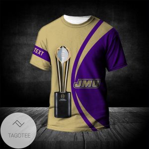 James Madison Dukes All Over Print T-shirt 2022 National Champions Legendary – NCAA