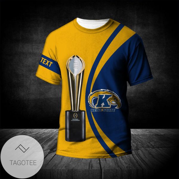 Kent State Golden Flashes All Over Print T-shirt 2022 National Champions Legendary – NCAA