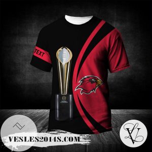 Lamar Cardinals All Over Print T-shirt 2022 National Champions Legendary – NCAA