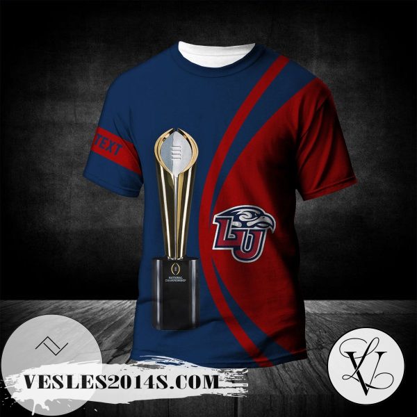 Liberty Flames All Over Print T-shirt 2022 National Champions Legendary – NCAA