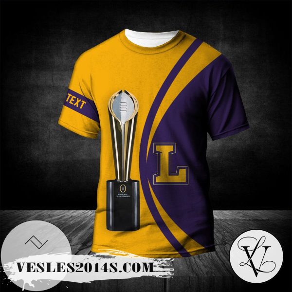 Lipscomb Bisons All Over Print T-shirt 2022 National Champions Legendary – NCAA