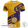 Lipscomb Bisons All Over Print T-shirt Sport Style Logo   – NCAA