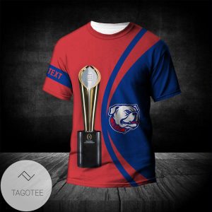 Louisiana Tech Bulldogs All Over Print T-shirt 2022 National Champions Legendary – NCAA