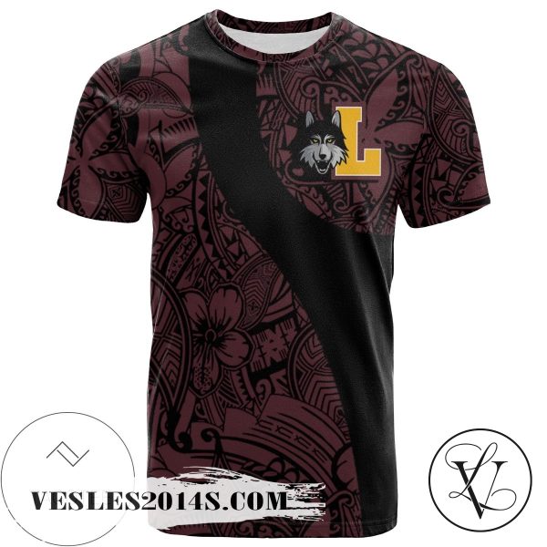 Loyola Ramblers All Over Print T-shirt Polynesian   – NCAA