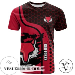 Marist Red Foxes All Over Print T-shirt My Team Sport Style – NCAA