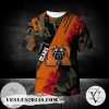 Mercer Bears All Over Print T-shirt Sport Style Keep Go on – NCAA