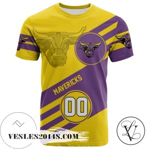 Minnesota State Mavericks All Over Print T-shirt Sport Style Logo   – NCAA