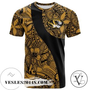 Missouri Tigers All Over Print T-shirt Polynesian   – NCAA