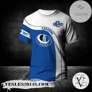 Montreal Carabins T-shirt Curve Personalized Custom Text  – CA CIS