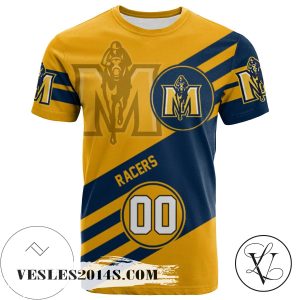 Murray State Racers All Over Print T-shirt Sport Style Logo   – NCAA