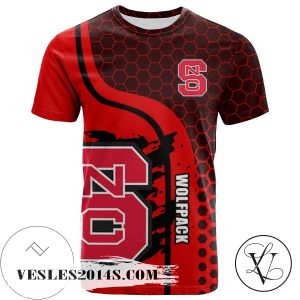 NC State Wolfpack All Over Print T-shirt My Team Sport Style – NCAA