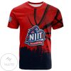 NJIT Highlanders All Over Print T-shirt Men’s Basketball Net Grunge Pattern – NCAA