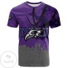 Niagara Purple Eagles All Over Print T-shirt Men’s Basketball Net Grunge Pattern – NCAA