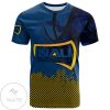 Northern Arizona Lumberjacks All Over Print T-shirt Men’s Basketball Net Grunge Pattern – NCAA