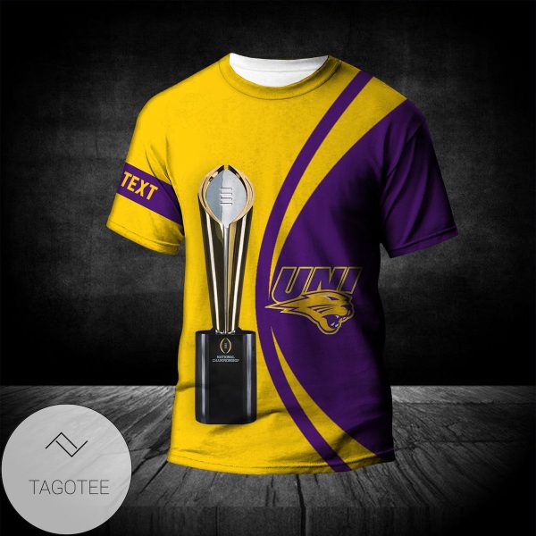 Northern Iowa Panthers All Over Print T-shirt 2022 National Champions Legendary – NCAA